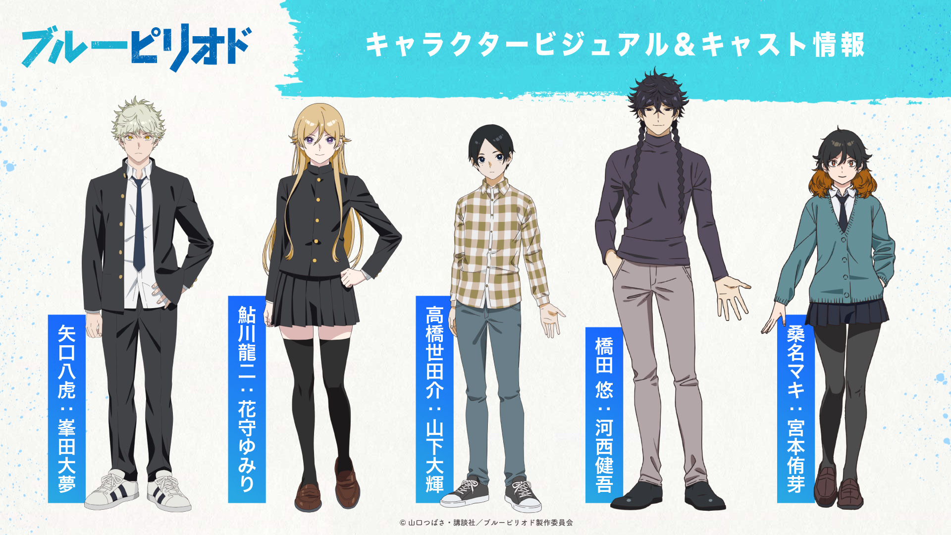 『ブルーピリオド』キャラ一覧と藝大合否！関係性・モデル真相も解剖