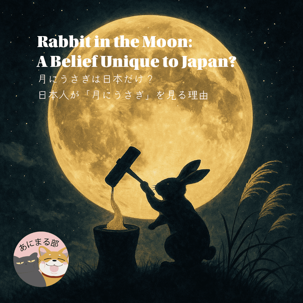 月のうさぎが餅をつく涙の真相とは？仏教説話と世界の伝承を徹底解明
