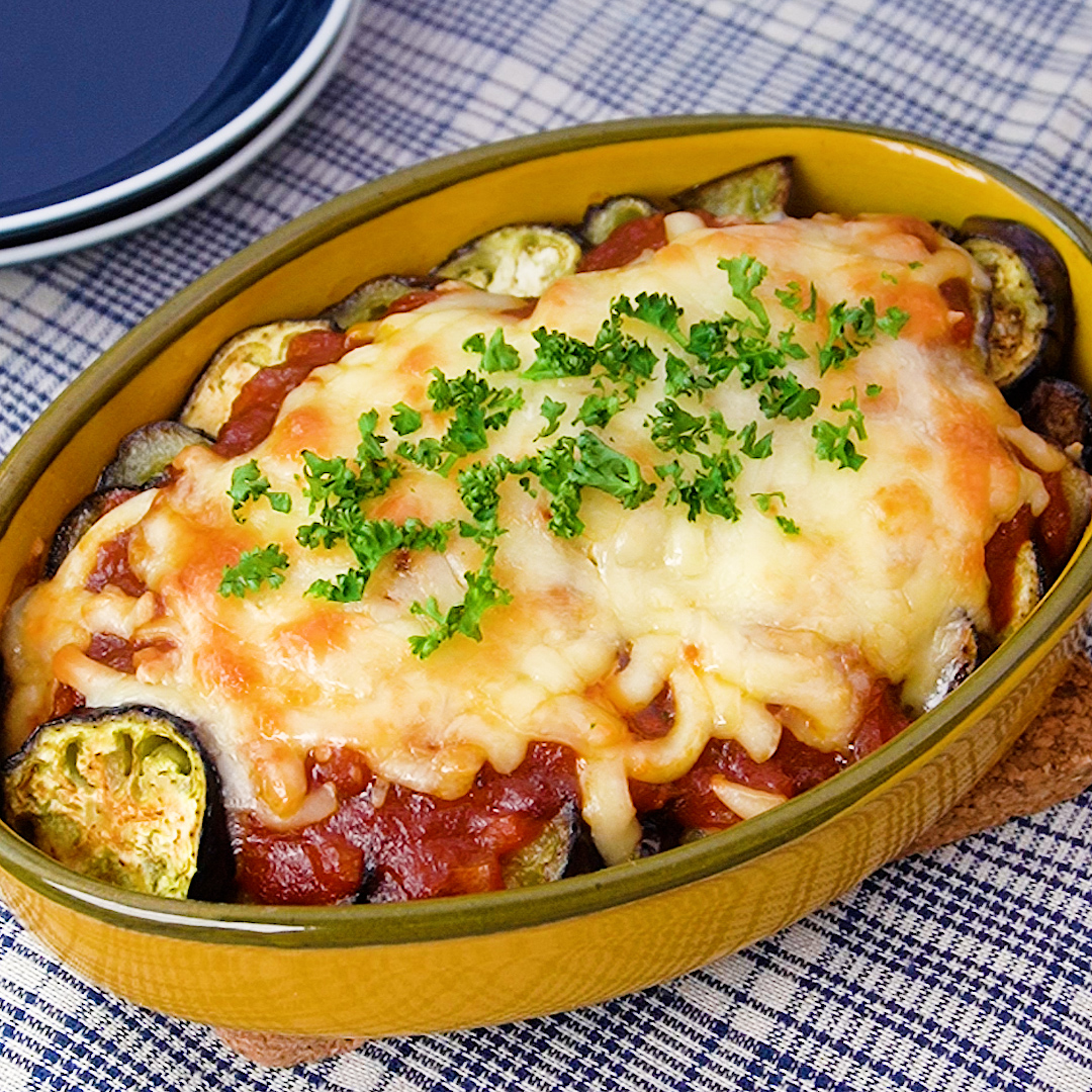 ナスとチーズの絶品おかず！簡単フライパン焼きから人気殿堂レシピまで