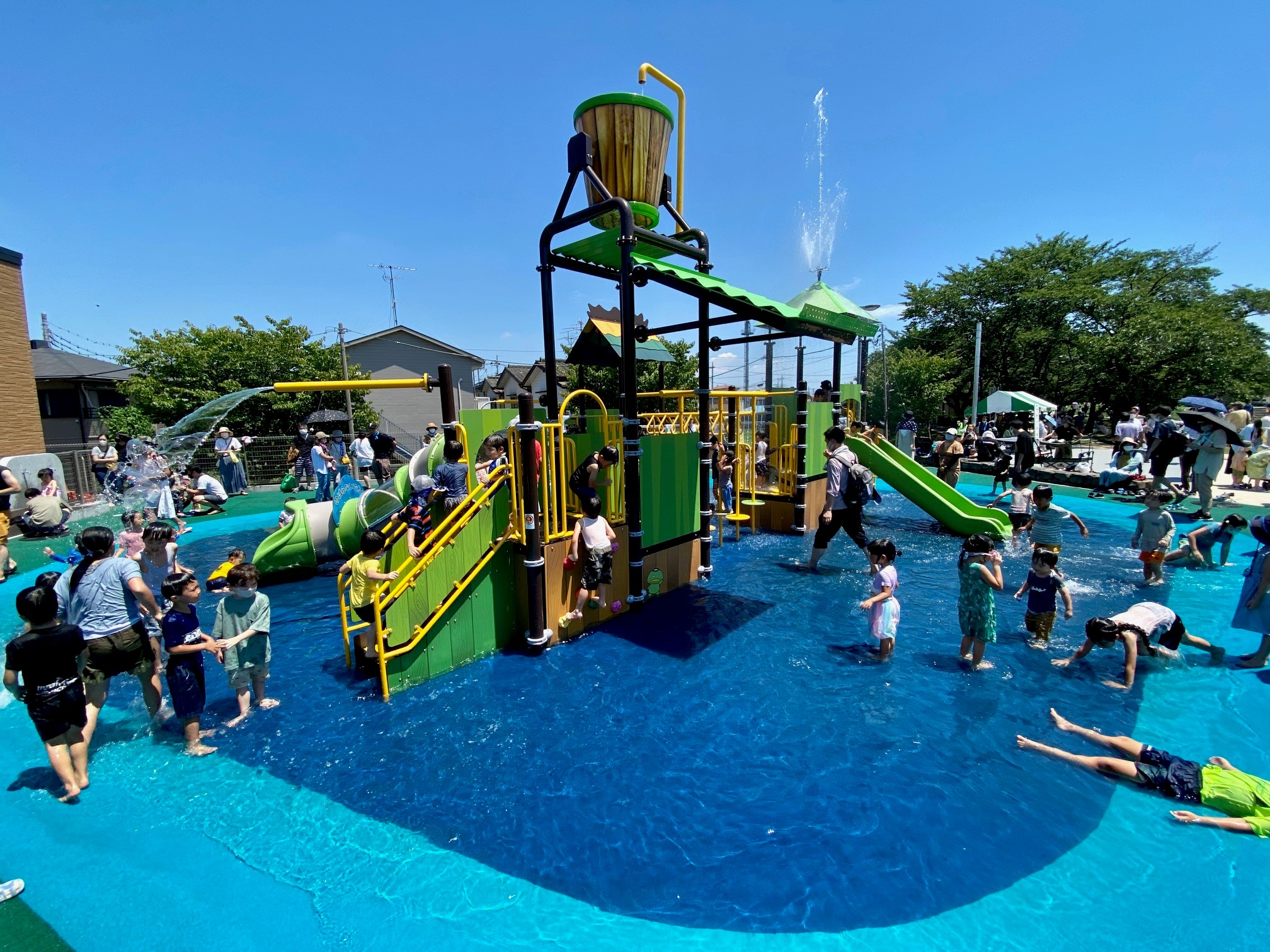 志木市いろは親水公園の現在！カフェや水遊び・駐車場混雑を徹底解剖