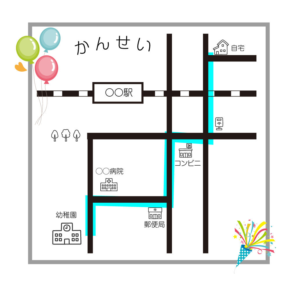 手書き地図の書き方決定版！絵が苦手でも絶対に迷わせない3大原則