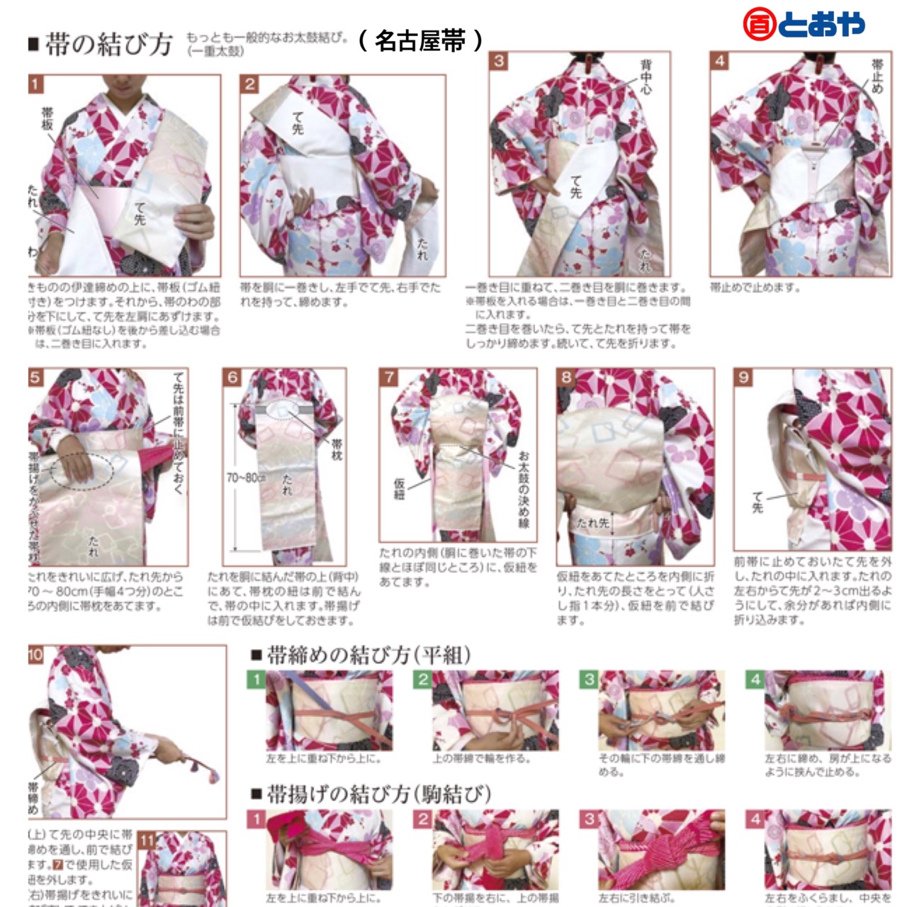 名古屋帯の結び方をプロが徹底解剖！初心者も失敗しない一重太鼓の極意