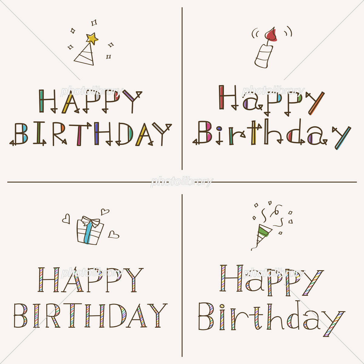 誕生日カードが劇的に変わる！おしゃれな英字フォント厳選ガイド