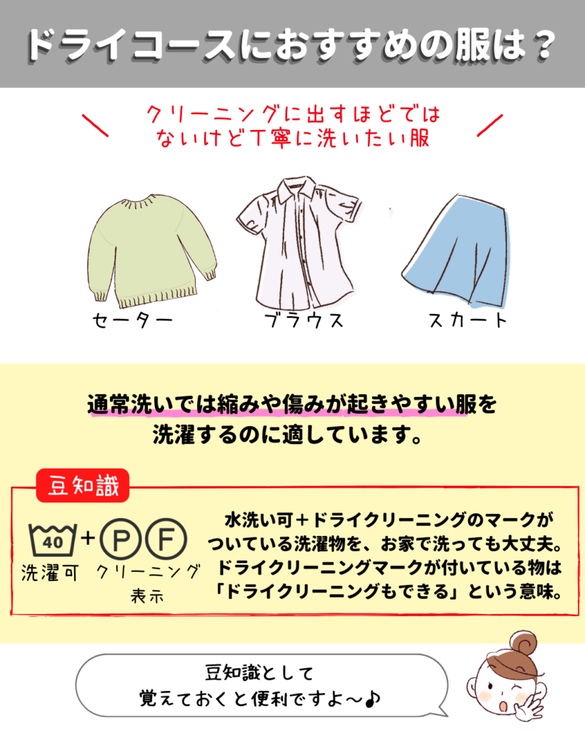 洗濯機のドライとは？乾燥との違いや縮まない正しい使い方を徹底解説
