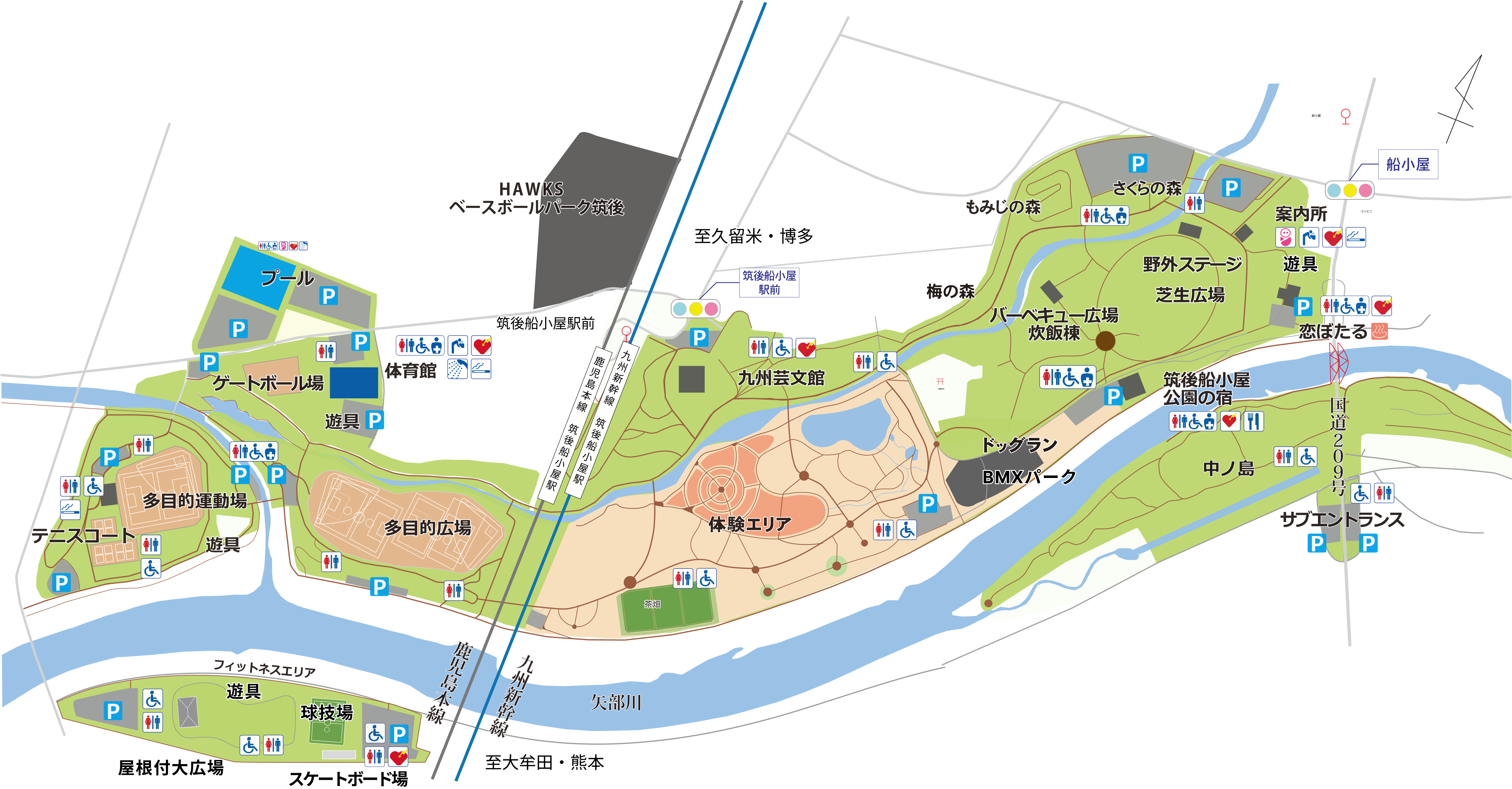 筑後広域公園はなぜ人気？タマスタや温泉と2026年の混雑真相を解明