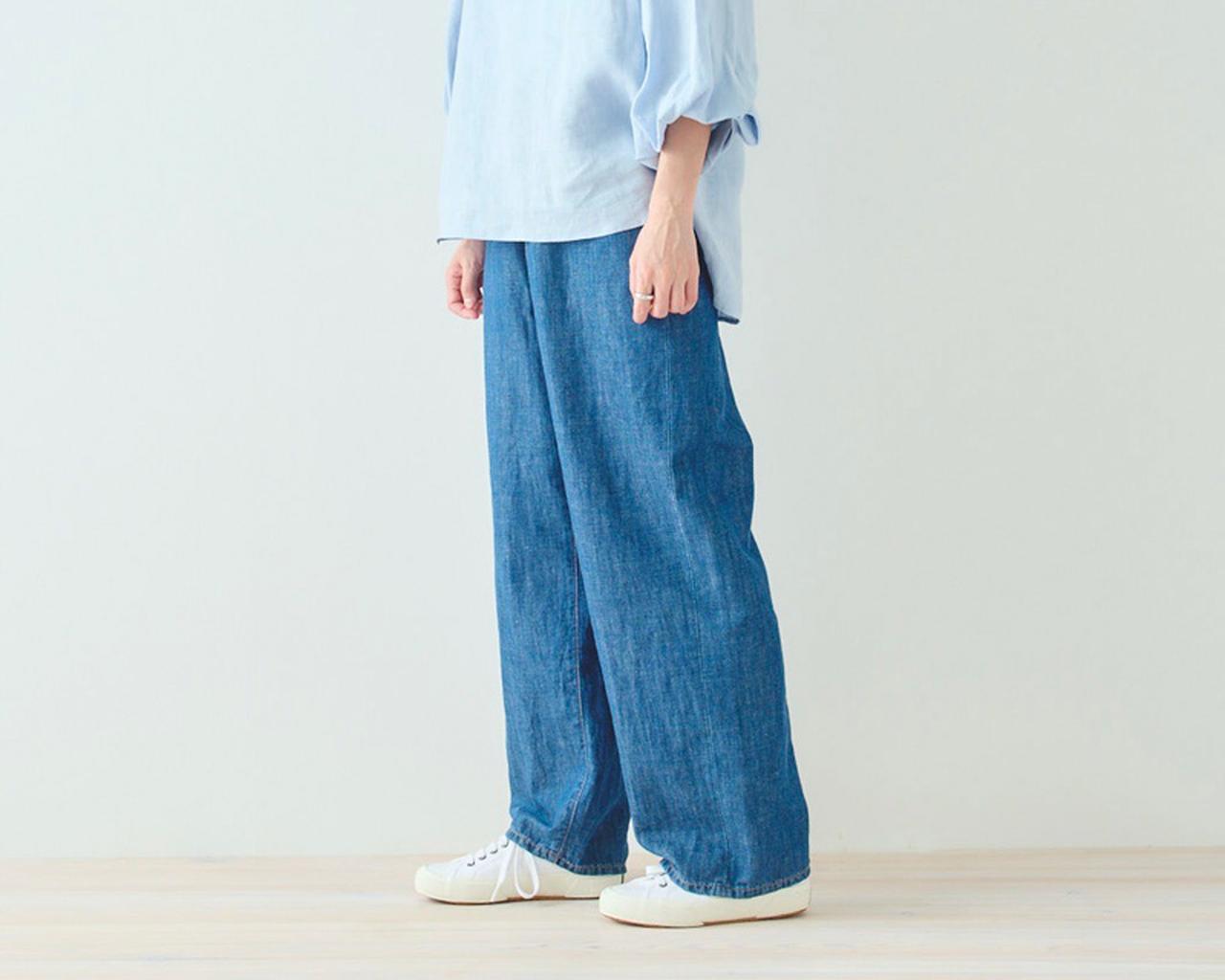ワイドパンツの丈が長い時の対処法！切らない裏技と長さの目安