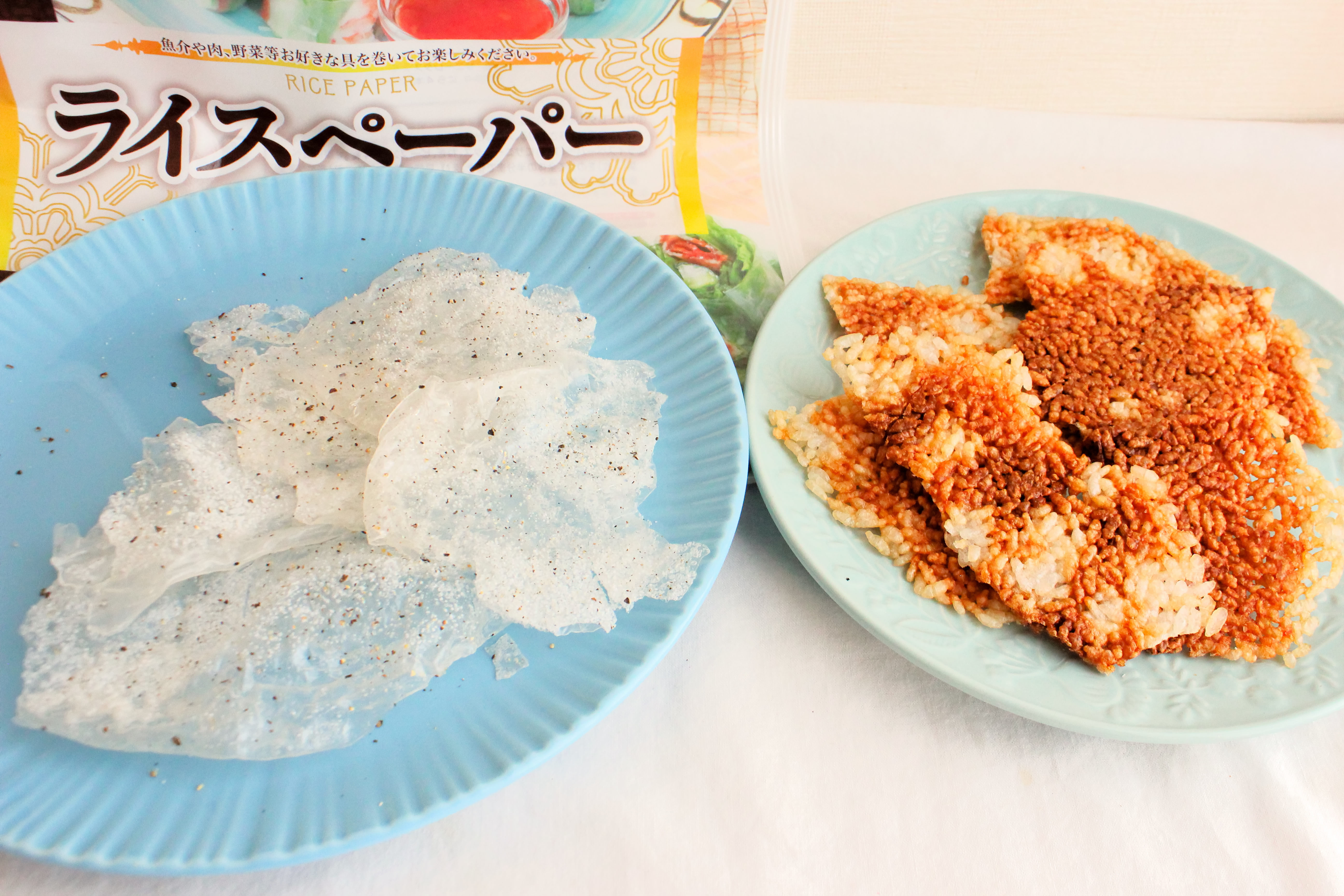 ライスペーパーチップス作り方検証！膨らまない原因と絶品味付け