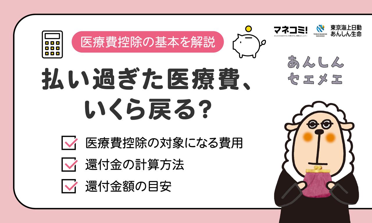 医療費50万円で医療費控除はいくら戻る？年収別の還付額を徹底試算