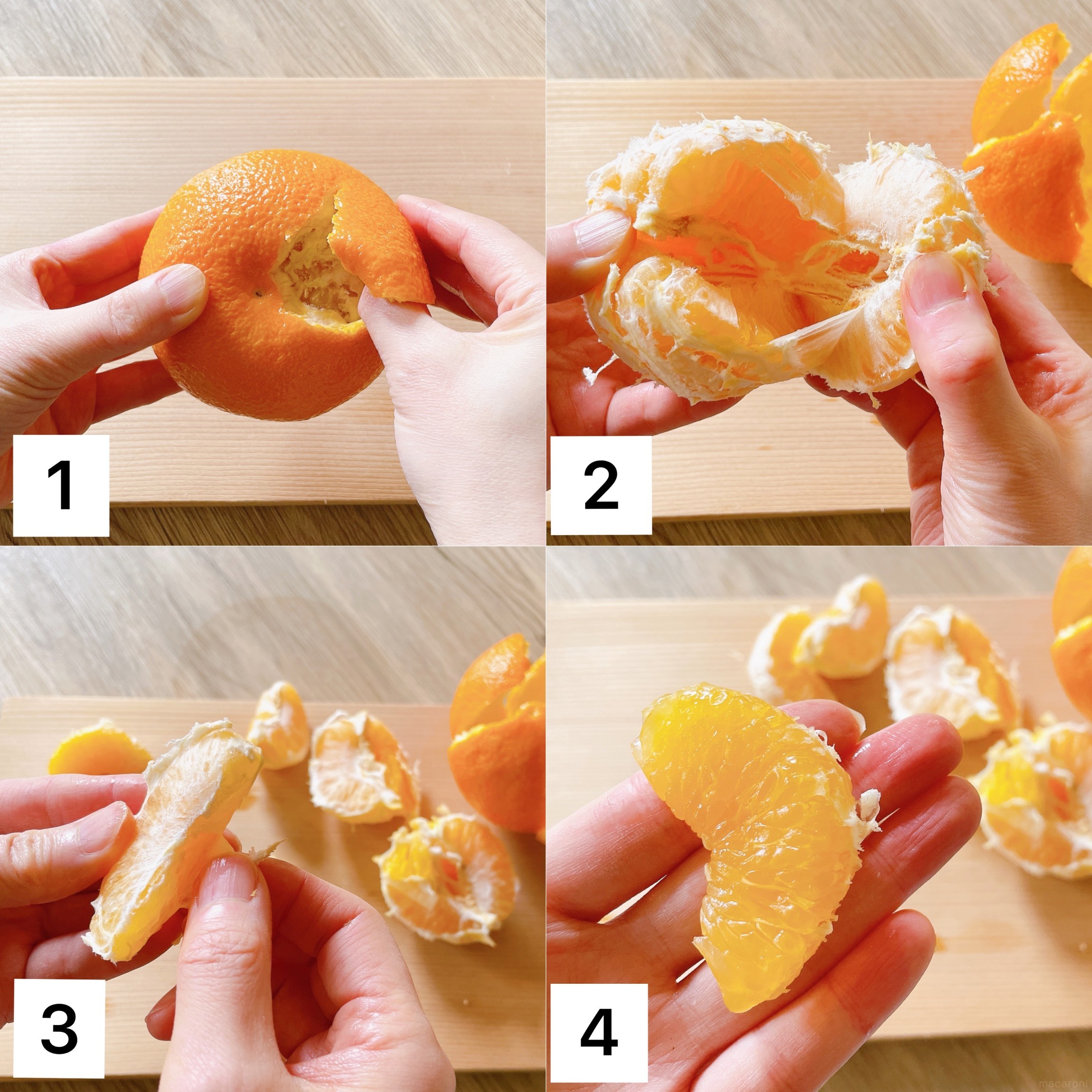 いよかんの食べ方決定版！手が汚れない簡単な皮剥きと薄皮の真相