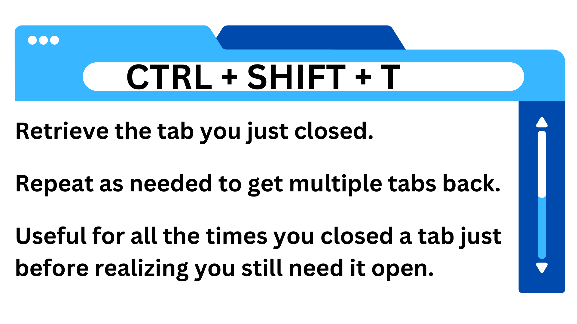 誤って閉じたタブを一瞬で復元！Ctrl+Shift+T活用術と対処法