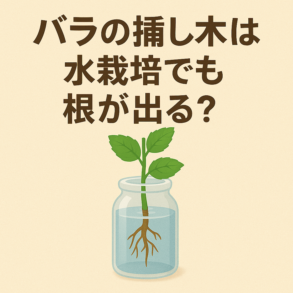 バラの挿し木水栽培で失敗しない発根の極意と腐敗を防ぐ完全手順