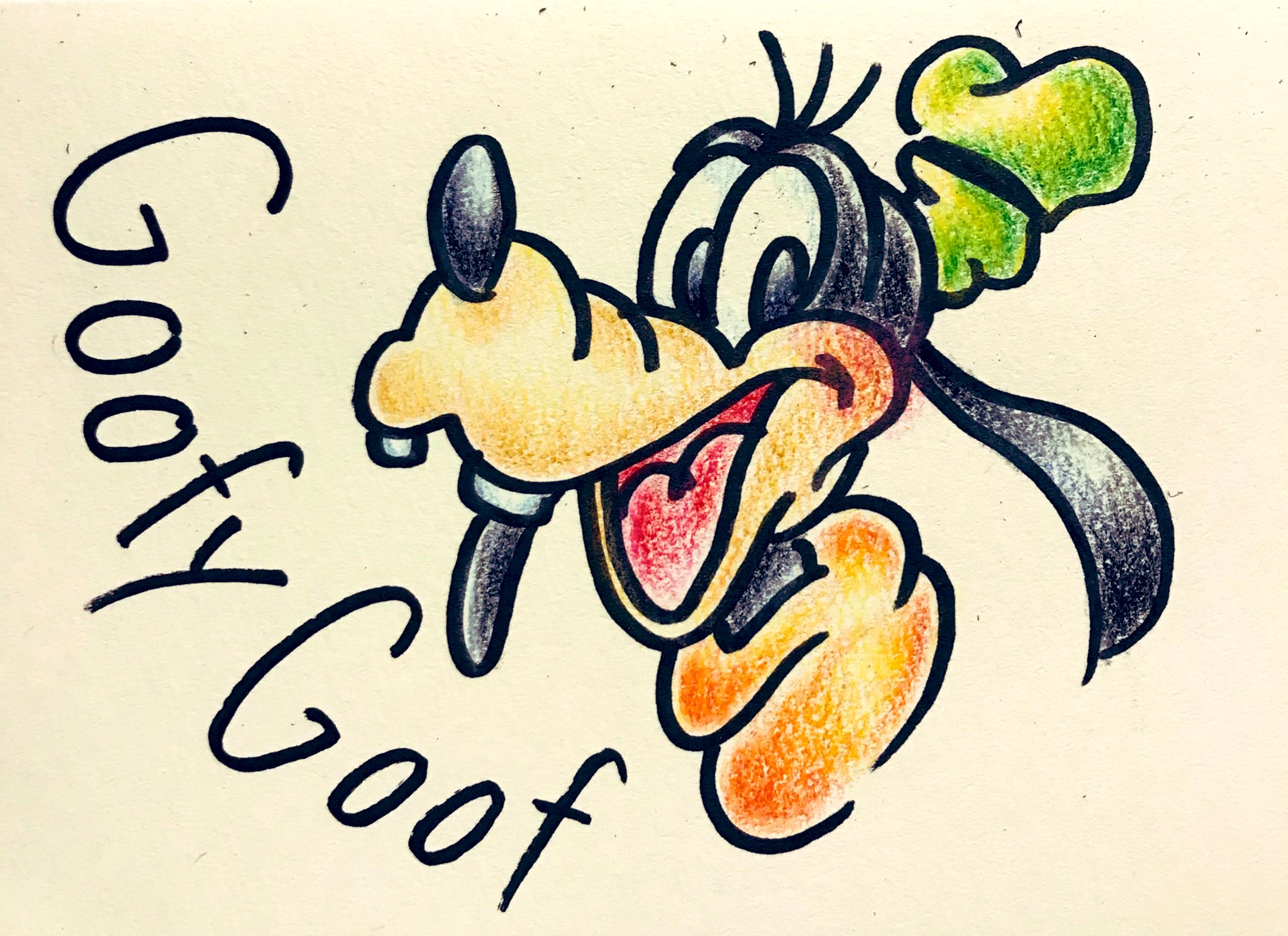 グーフィーのイラストがかわいい！簡単手書きのコツと人気デザインの魅力