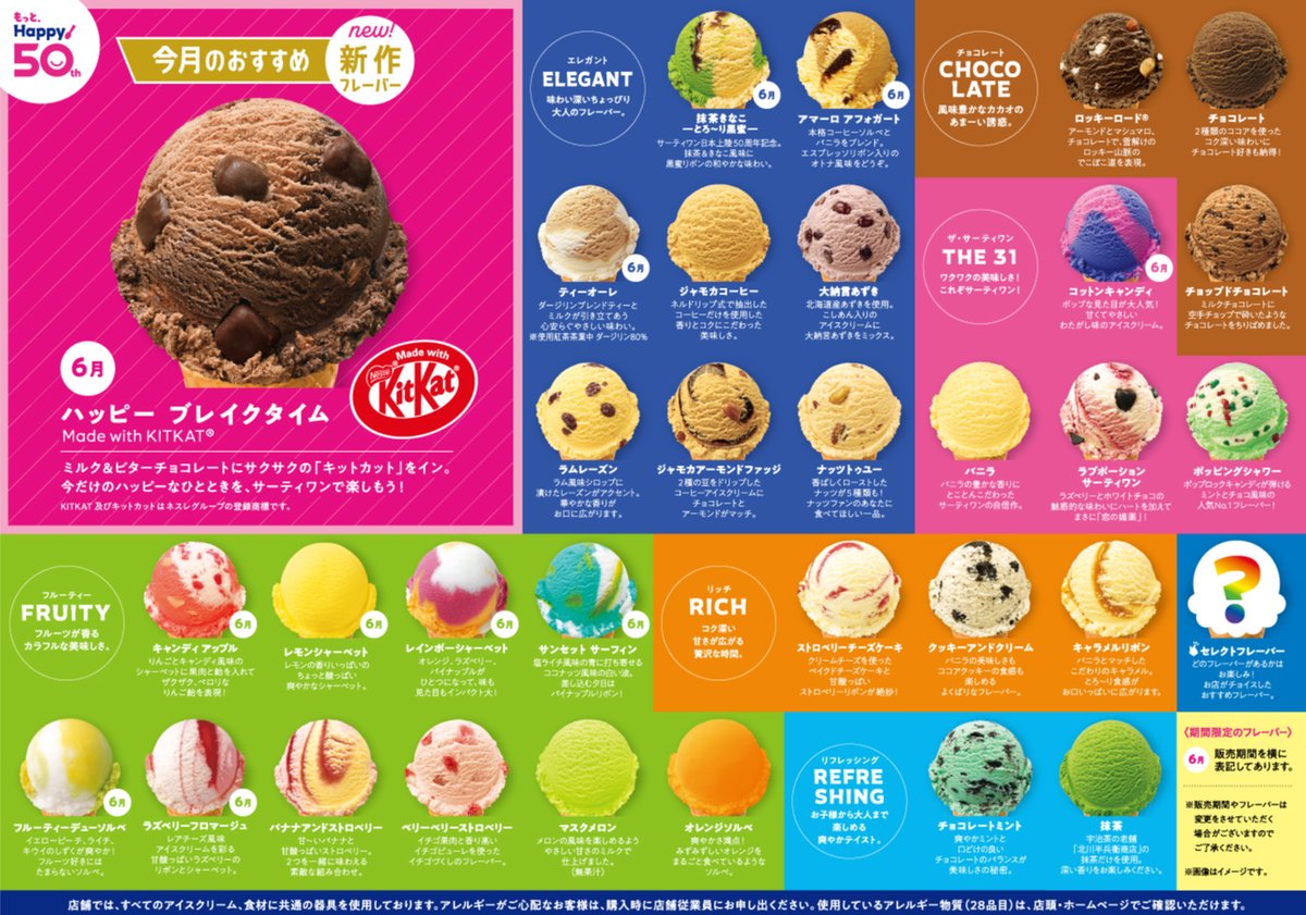 【2026最新】サーティワン6月メニュー解剖！新作＆限定企画まとめ