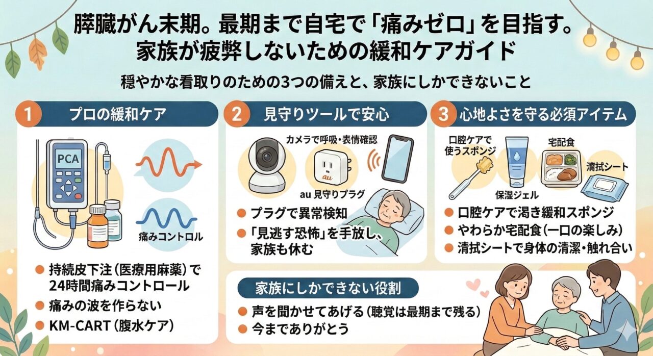 膵臓癌末期の急変サインとは？余命数日の予兆と看取りの全手順