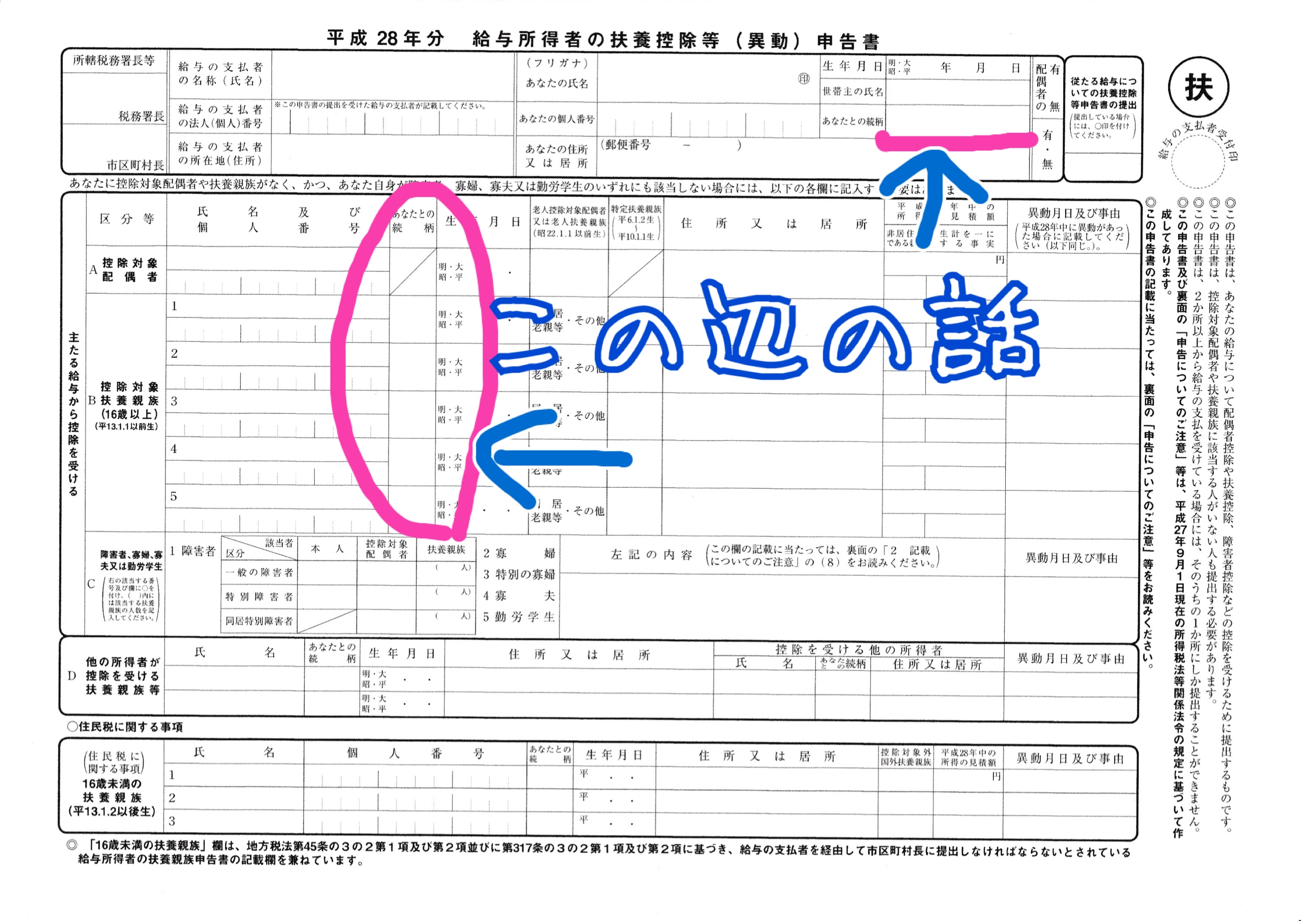【2026年版】続柄とは？読み方や住民票・年末調整の書き方早見表