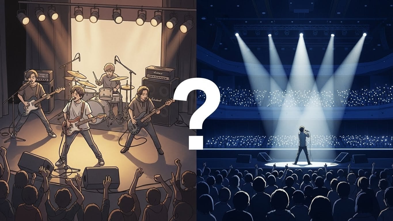 コンサートとは？ライブとの明確な違いと2026年の新常識を徹底解明