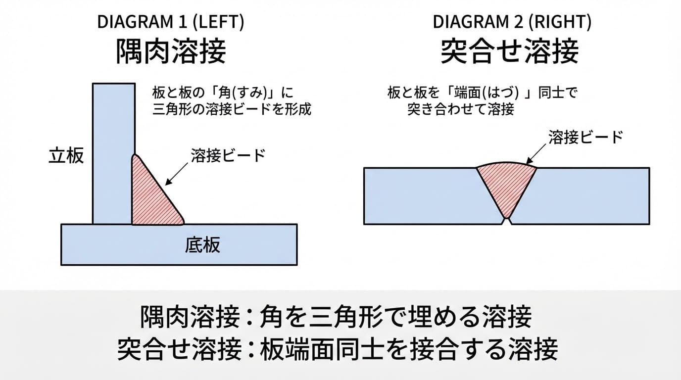 隅肉溶接の完全攻略｜強度計算とJis記号・脚長の設計基準を徹底解説