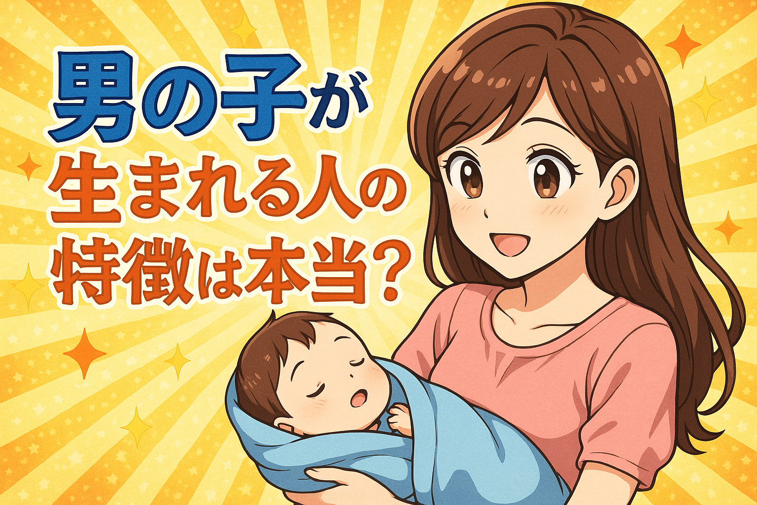 【2026年最新報告】「男の子が生まれやすい家庭」の科学的真実—受精の瞬間と親の生体リズムが明かす性別決定の新常識