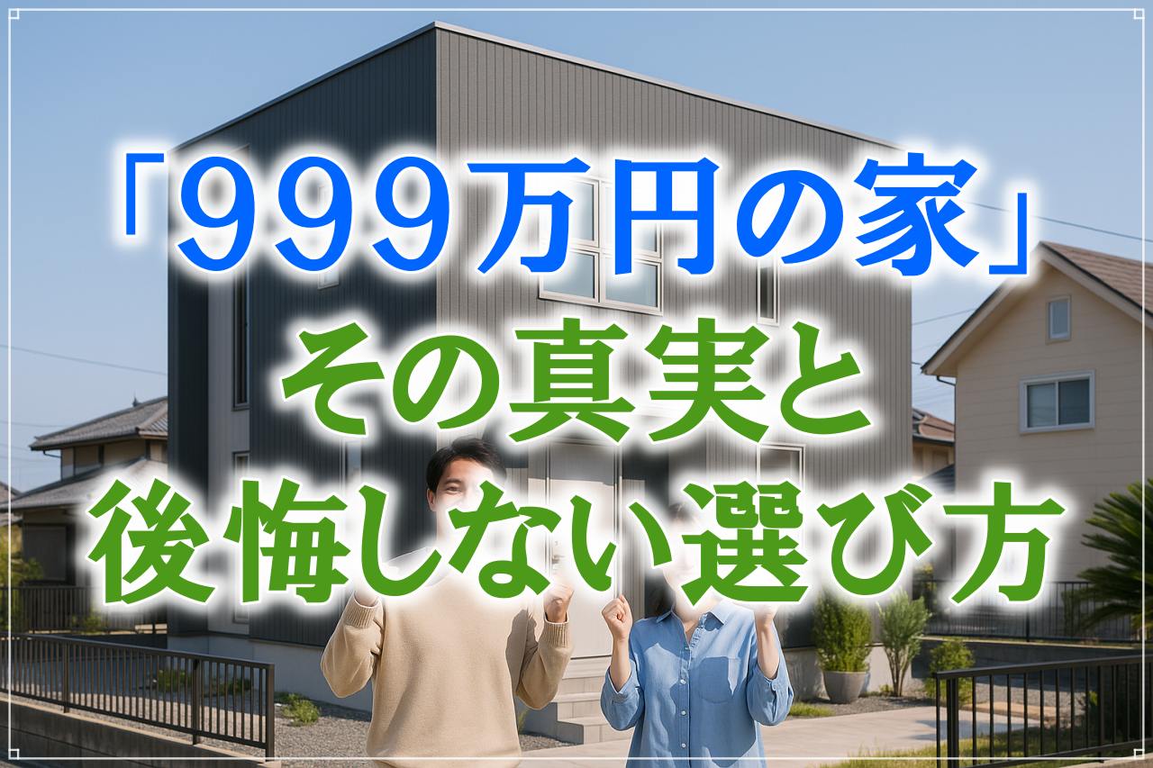 アイダ設計999万円の家は建つ？口コミと実際の総額を徹底検証