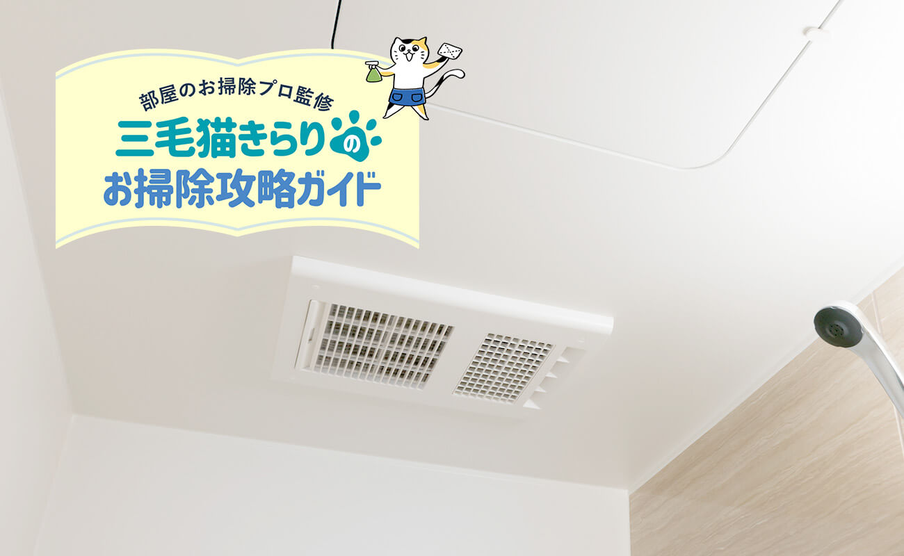 お風呂の換気扇掃除術！外せないファンや黒カビを重曹で一掃【2026】