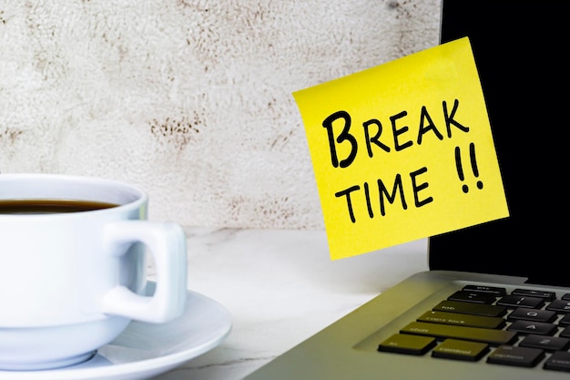 Break Timeの正しい意味と使い分け！職場での落とし穴