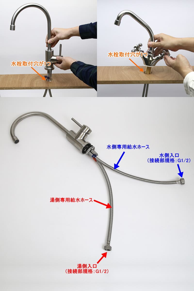 混合水栓とは？単水栓との違いや仕組み・交換費用と寿命を徹底解説
