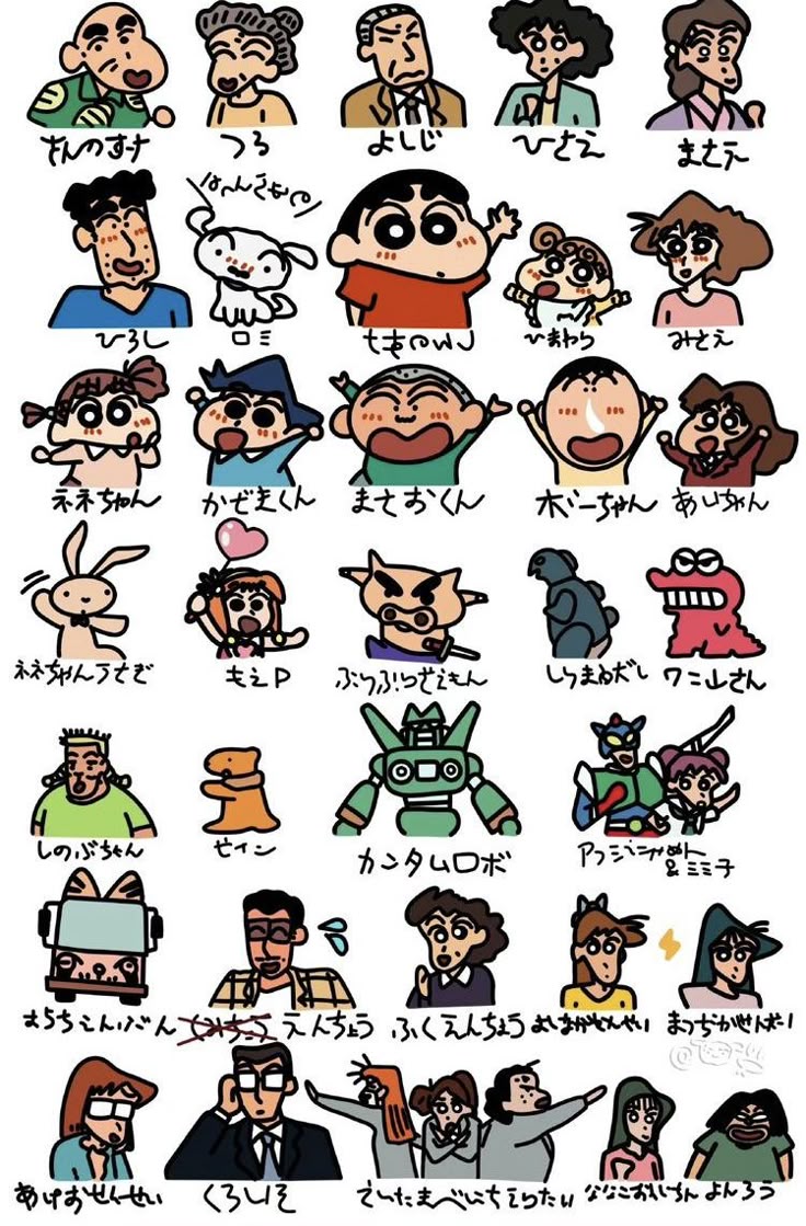 クレヨンしんちゃんキャラクター総まとめ！裏設定と相関図の真実【2026】