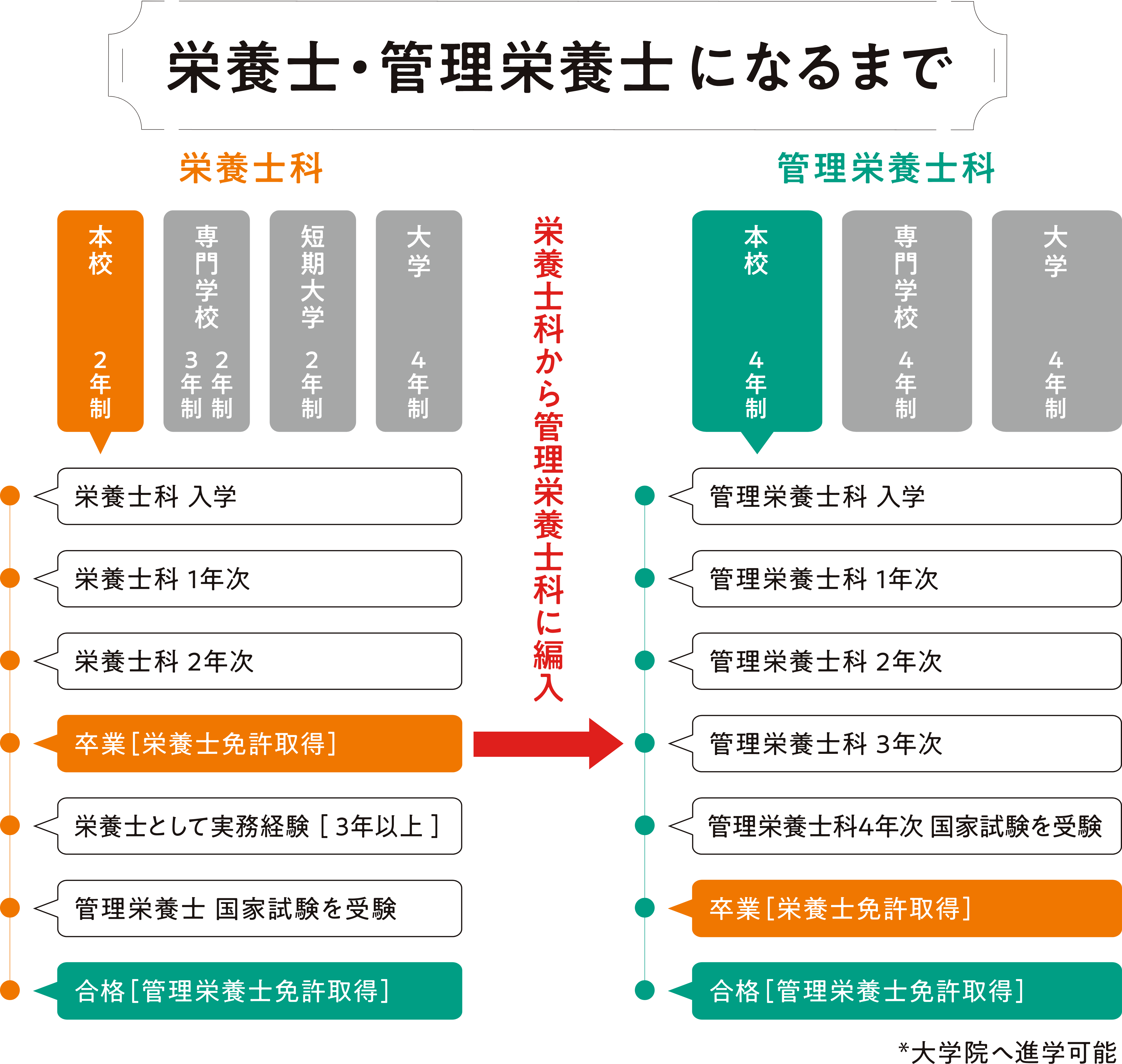 栄養士と管理栄養士の違いを徹底比較！年収格差や資格難易度のリアル
