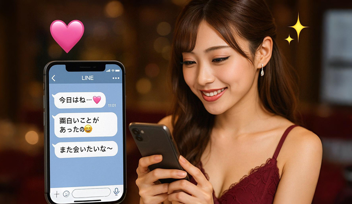 営業か本気か？キャバ嬢の脈ありLineを見抜く行動心理学の法則