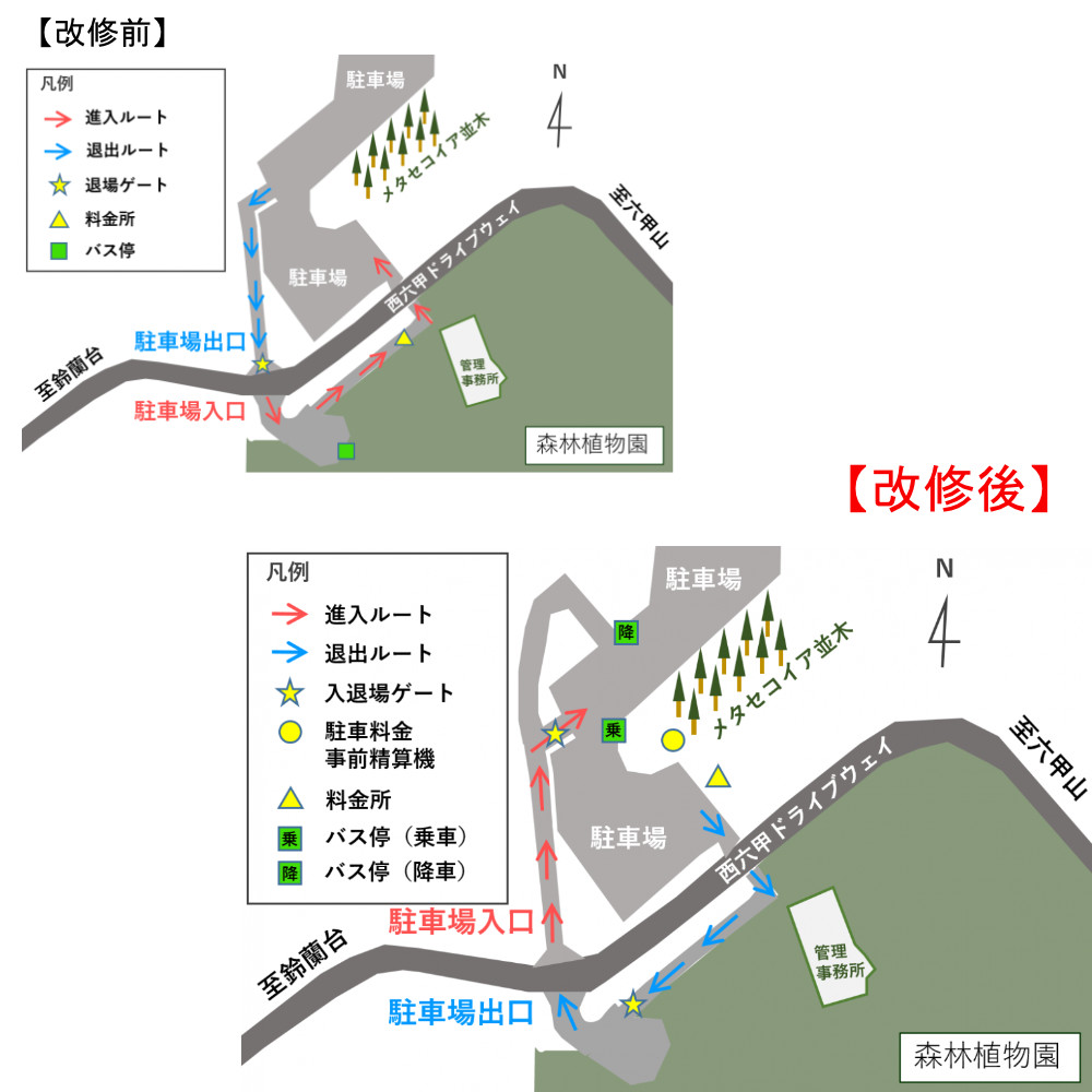 森林植物園の駐車場完全攻略2026｜満車回避ルートとお得な割引術
