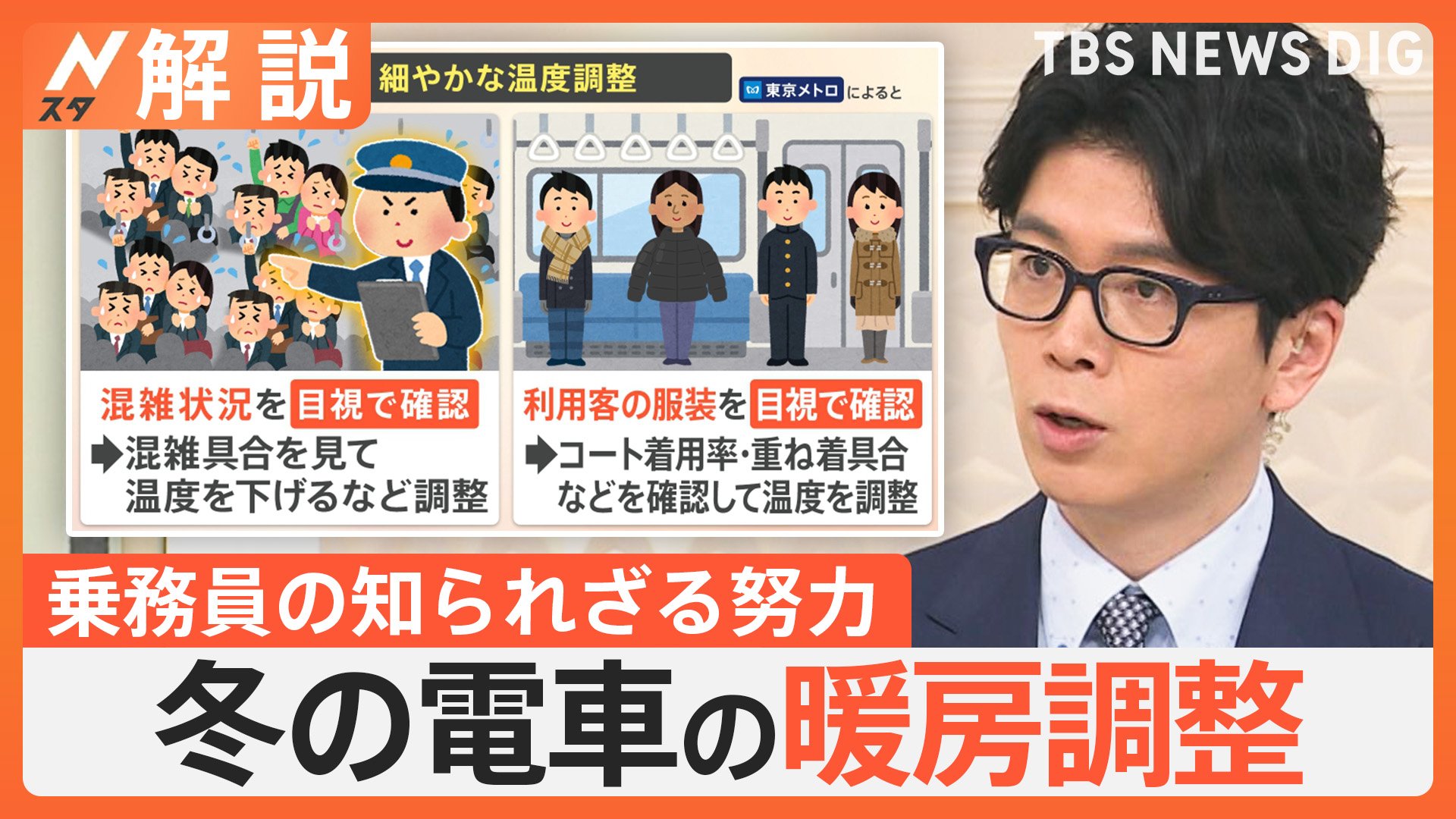 冬の電車が暑すぎるのはなぜ？設定温度の謎と汗だくを防ぐ通勤対策