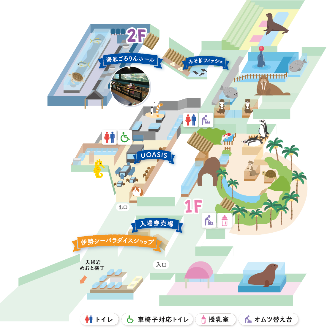 伊勢シーパラダイス2026徹底解説｜鳥羽水族館との違いとゼロ距離体験