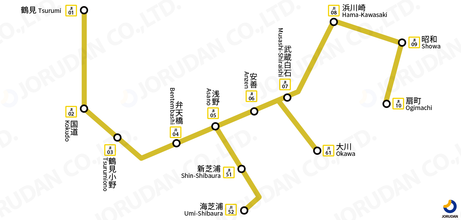 鶴見駅の路線図＆乗り換え徹底解説！複雑な鶴見線支線やバスまで完全網羅
