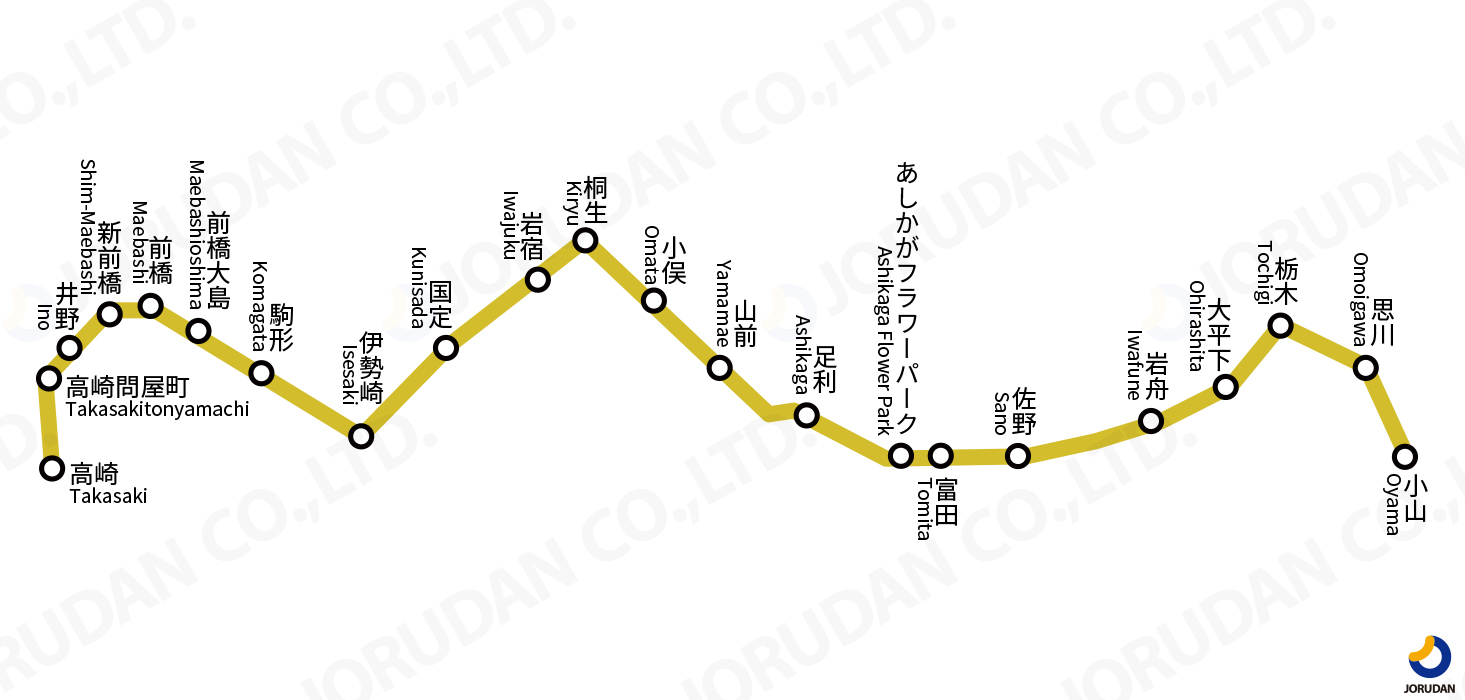 両毛線の路線図・停車駅一覧｜小山〜高崎の所要時間と乗換を徹底解説