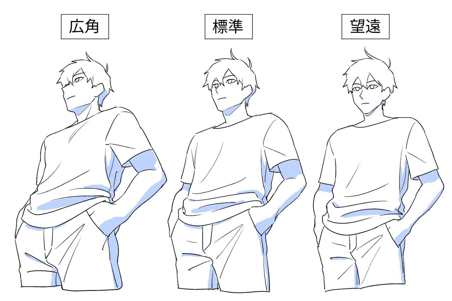 煽り構図イラストの描き方完全攻略！迫力が出るアタリとパースの極意