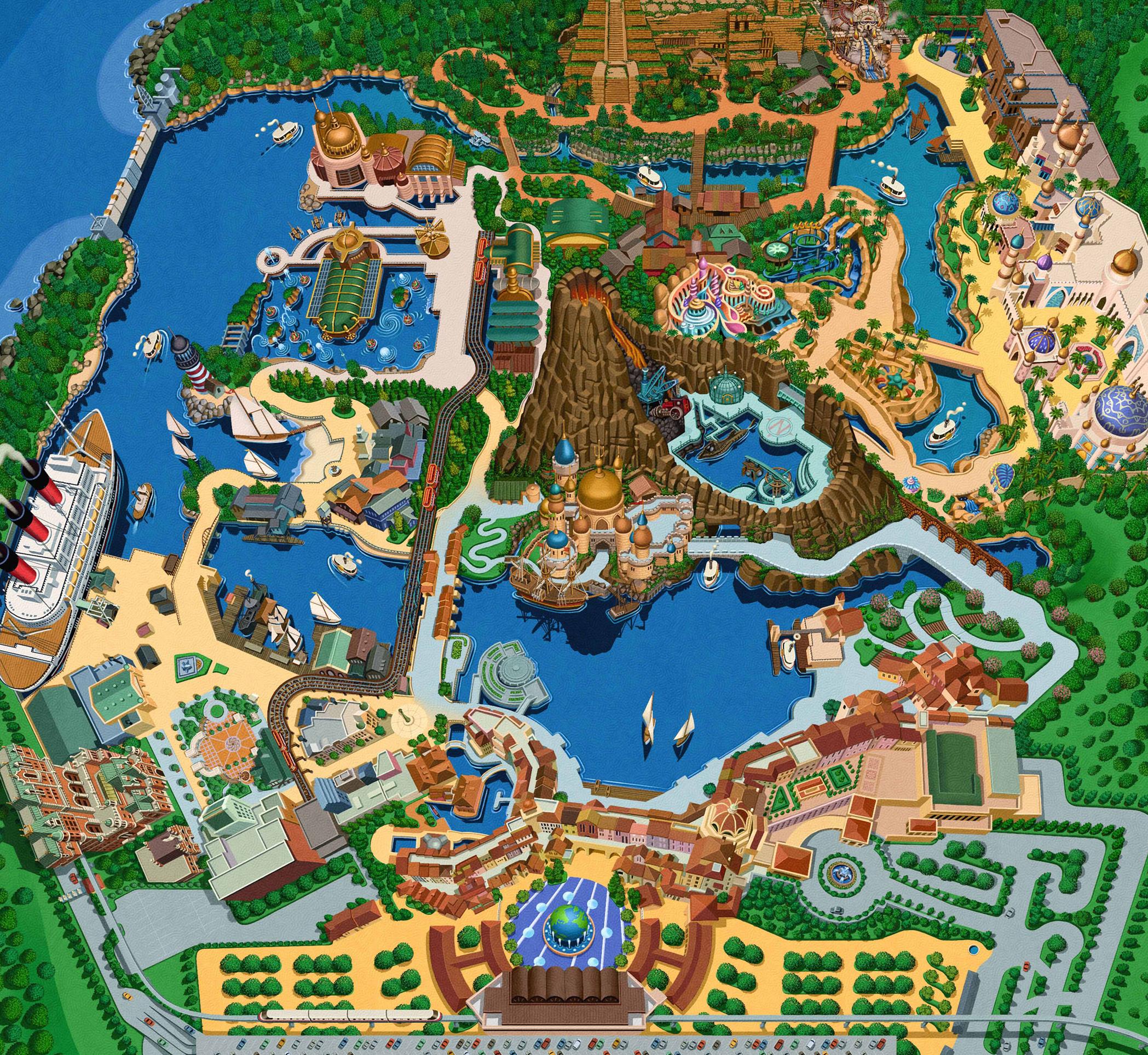【2026最新】ディズニーシーマップ攻略！紙・Pdfと新エリア活用術