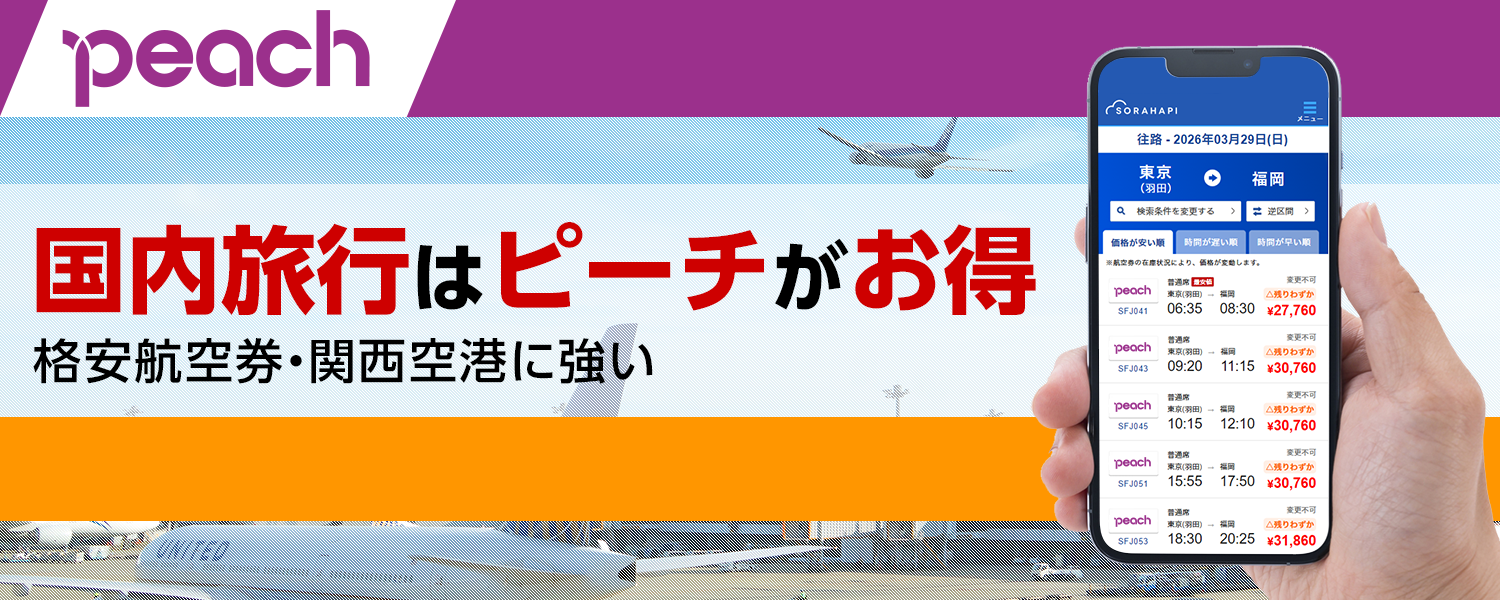 ピーチ航空券は追加料金で高くなる？損を防ぐ裏ワザと2026年最新攻略法