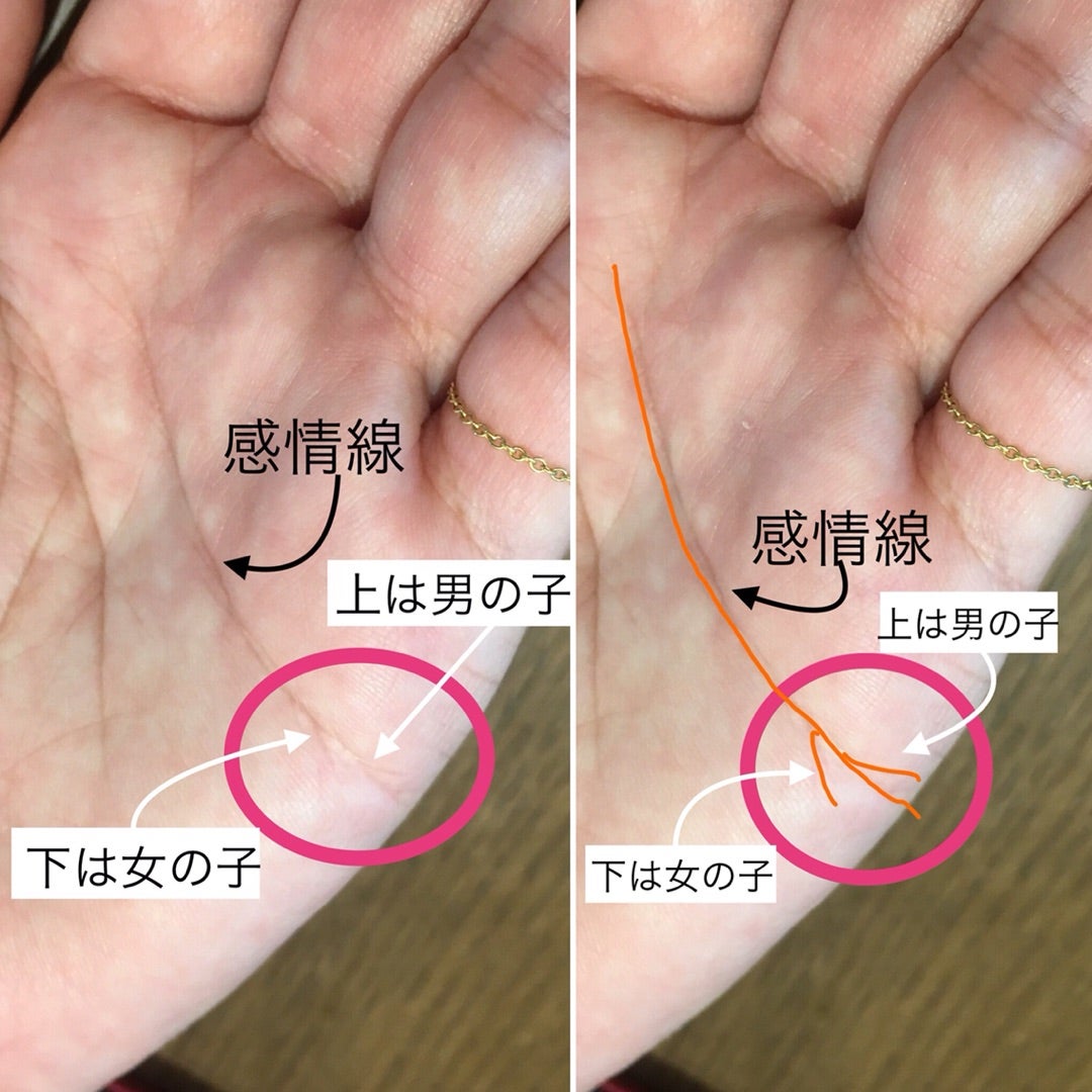 手相で子供は何人できる？子宝線の見方と授かる性別・人数の見分け方