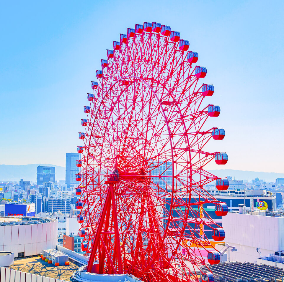 大阪の観覧車おすすめ比較！梅田・天保山・エキスポの料金と夜景