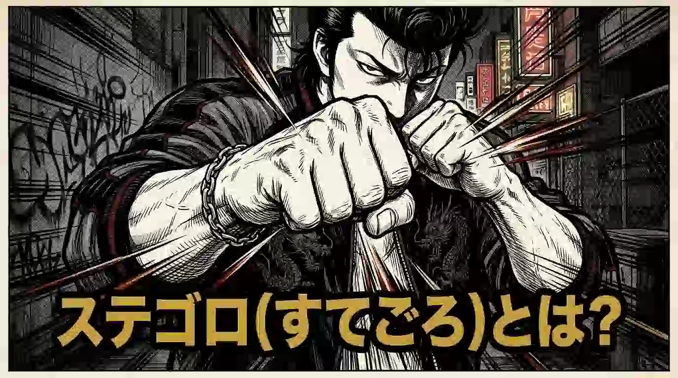 ステゴロとは？意味や意外な語源の由来・タイマンとの決定的な違いを解説