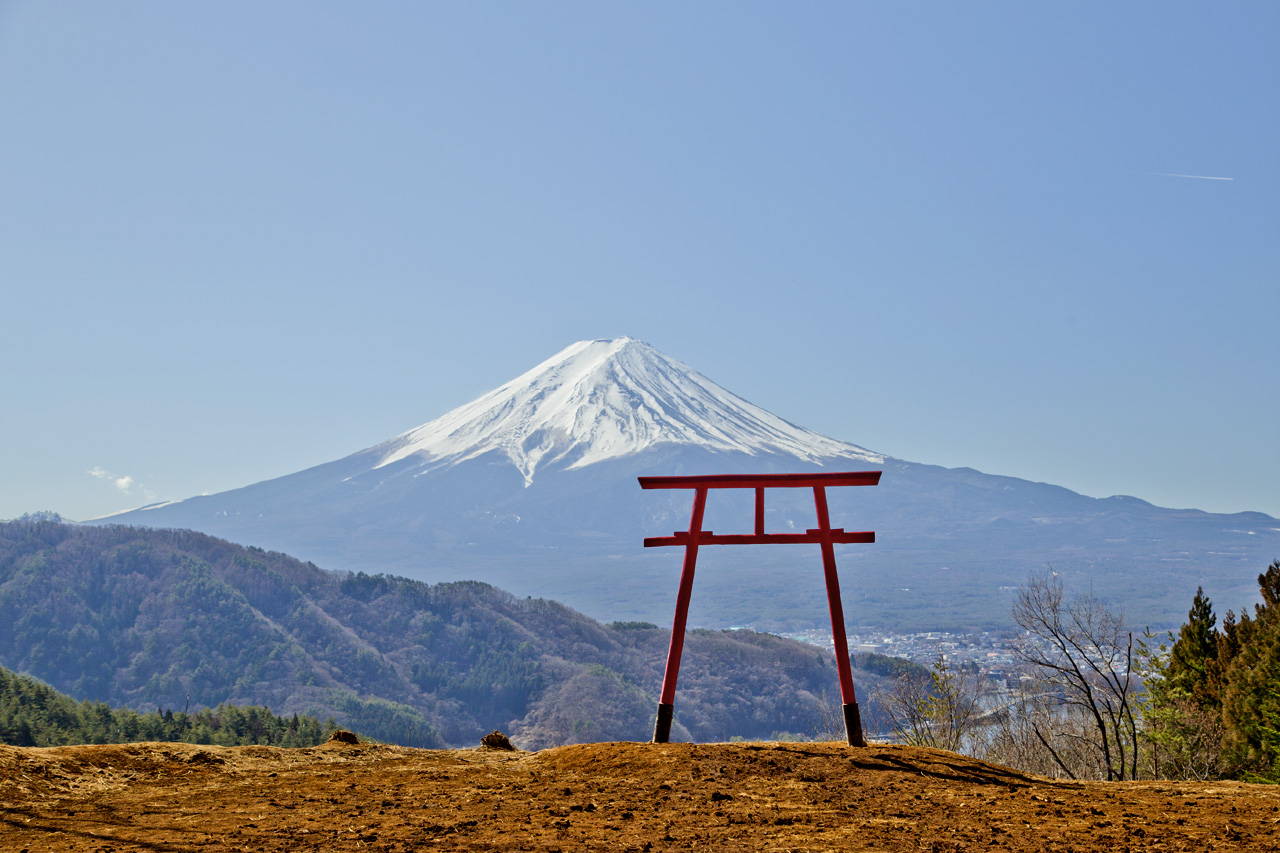 河口浅間神社の見どころ徹底解説！天空の鳥居と七本杉の魅力