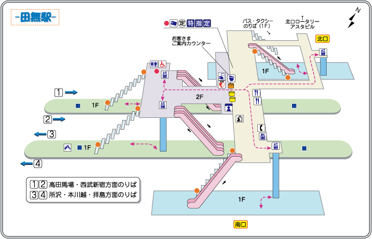 田無駅の路線図と停車駅ガイド！西武新宿線で混雑を回避するコツ