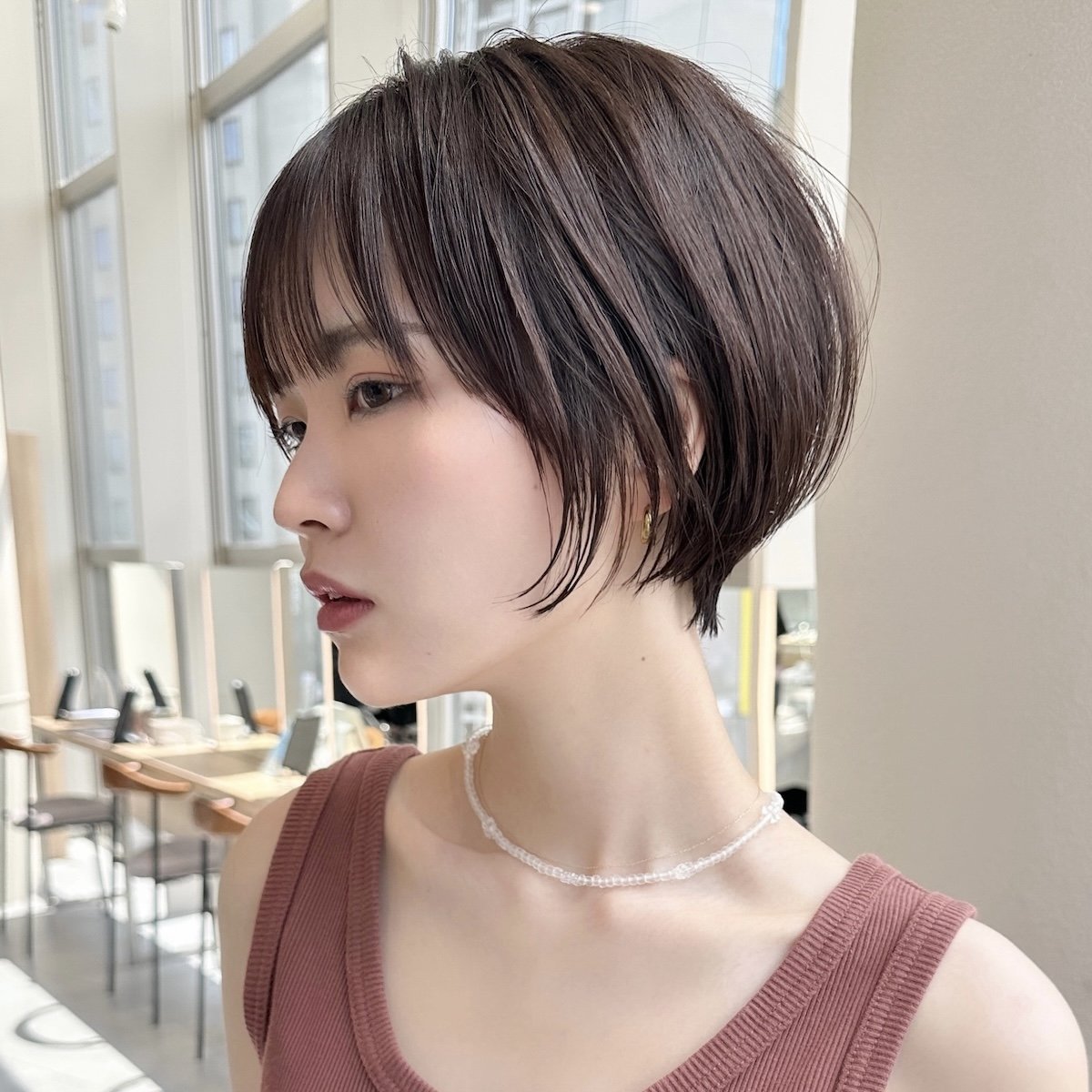 前髪ありショートボブで失敗しない！2026最新の小顔似合わせ術