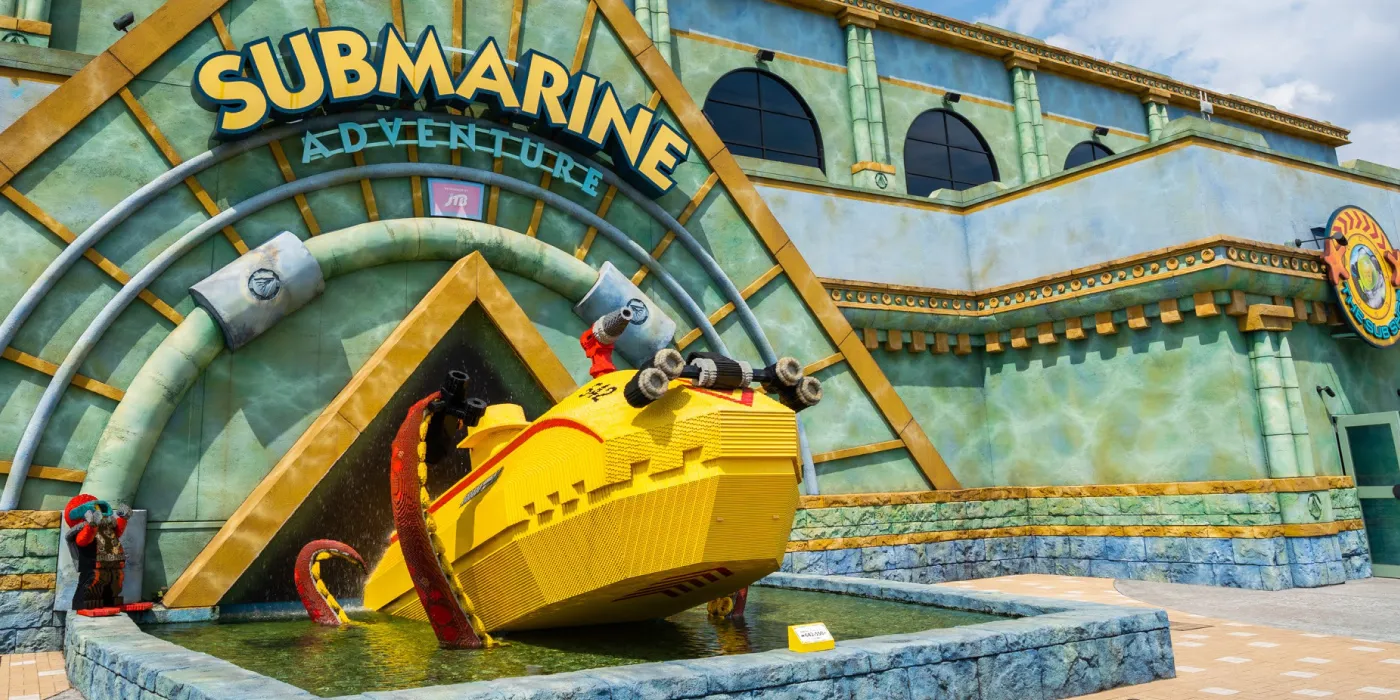 本物のサメと出会う大冒険！レゴランド潜水艦の隠し要素と攻略法