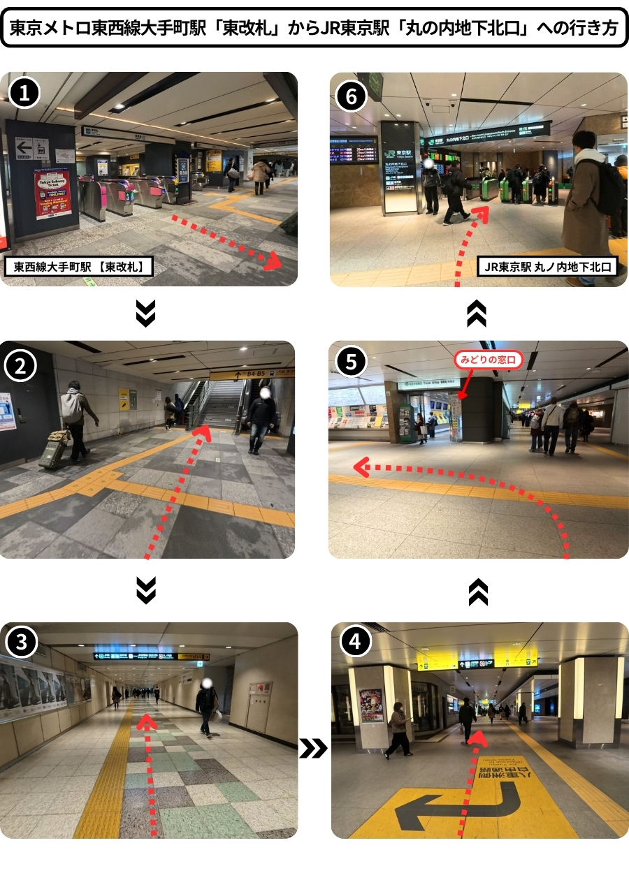 大手町から東京駅は徒歩何分？地下通路で迷わない最短ルートと裏ワザ