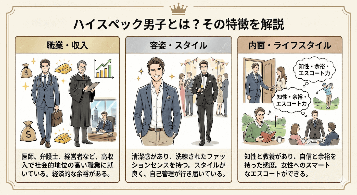 ハイスペックとは？年収や学歴の基準と選ばれる人の条件を徹底解剖