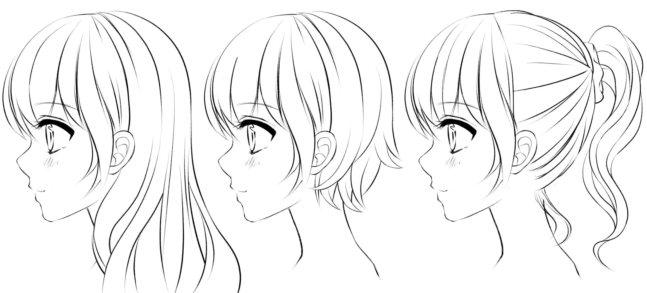 なぜ不自然？女の子の横顔イラストを劇的に可愛く描くEライン黄金比